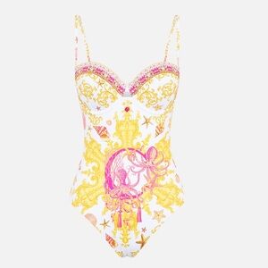 Camilla | Luxury Crystal Embellished Squid Squad One Piece Swimsuit 🦑💎